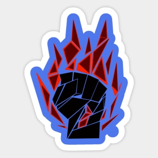 Fire Dragon Punch Sticker